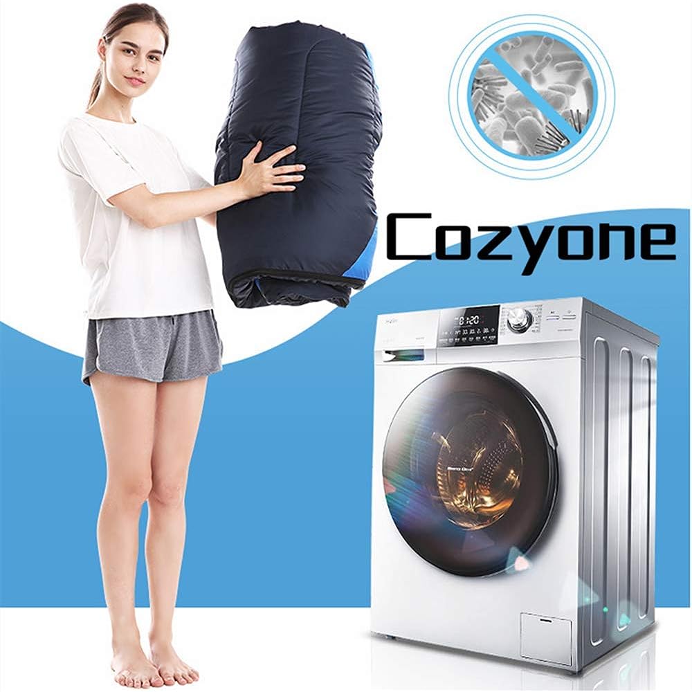 Sleeping Bag Envelope Type Cozyone All Seasons Sleeping Bag 4 in 1 Multifunctional Sleepwear 1kg 1.4kg 1.8kg Envelope Type Lightweight Heat Retention 210T Water Resistant -15 Degrees Cold Resistant Compact Outdoor Camping Climbing Sleeping in the Car Dis