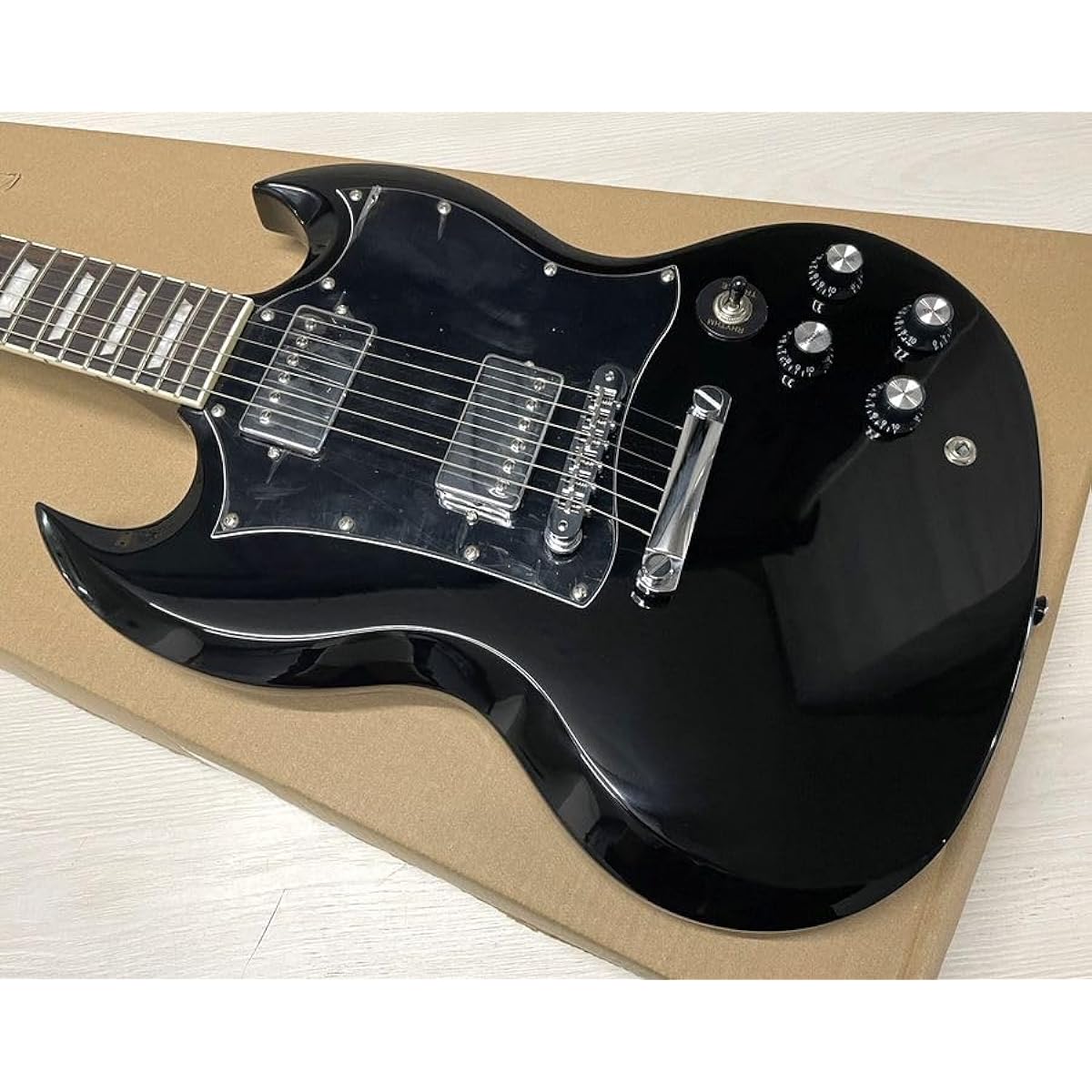 BLITZ by ARIA BSG-STD BK Blitz Aria Electric Guitar SG Type Black Outlet