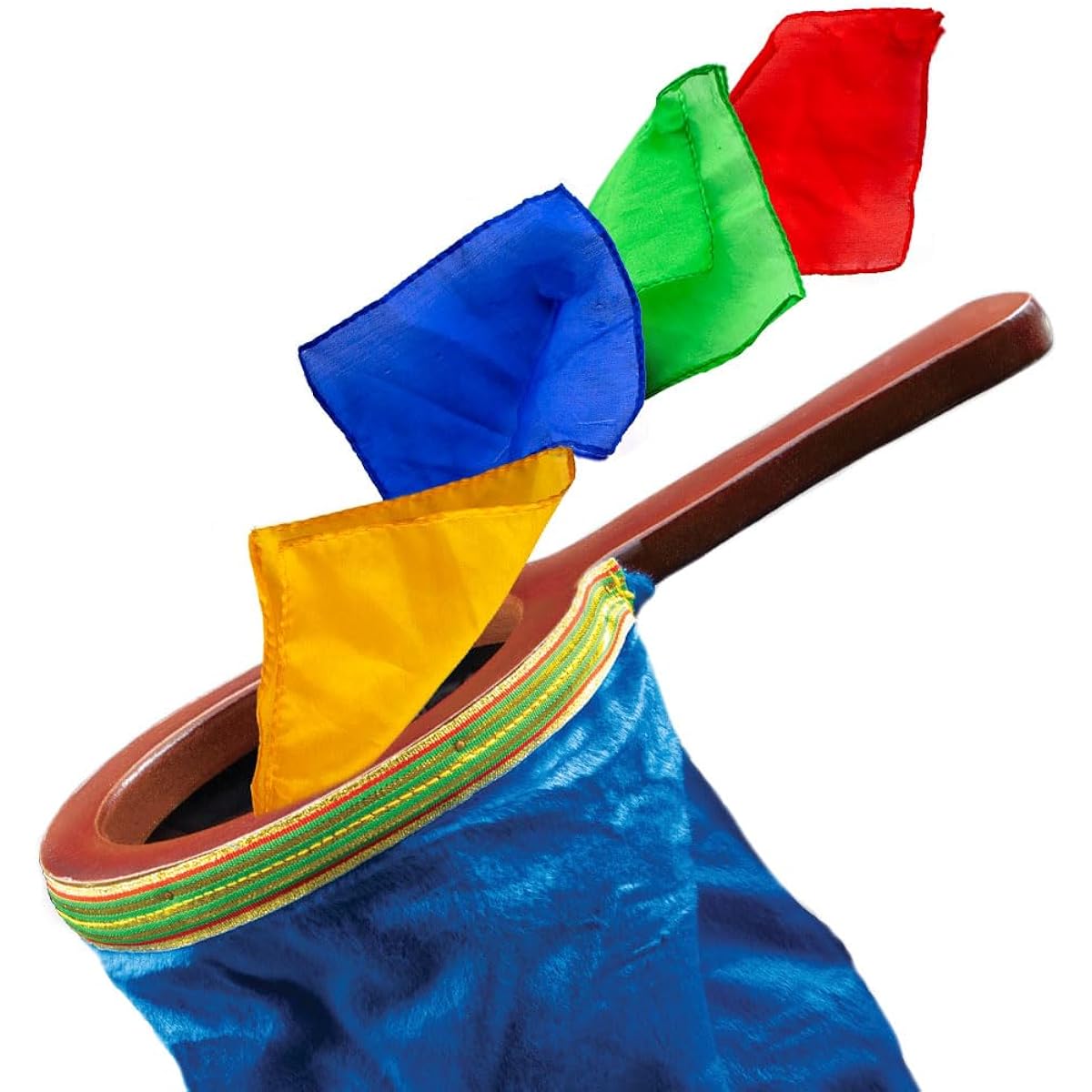 Magic Makers Magic Zipper Change Bag Magic Trick - Blue Bag