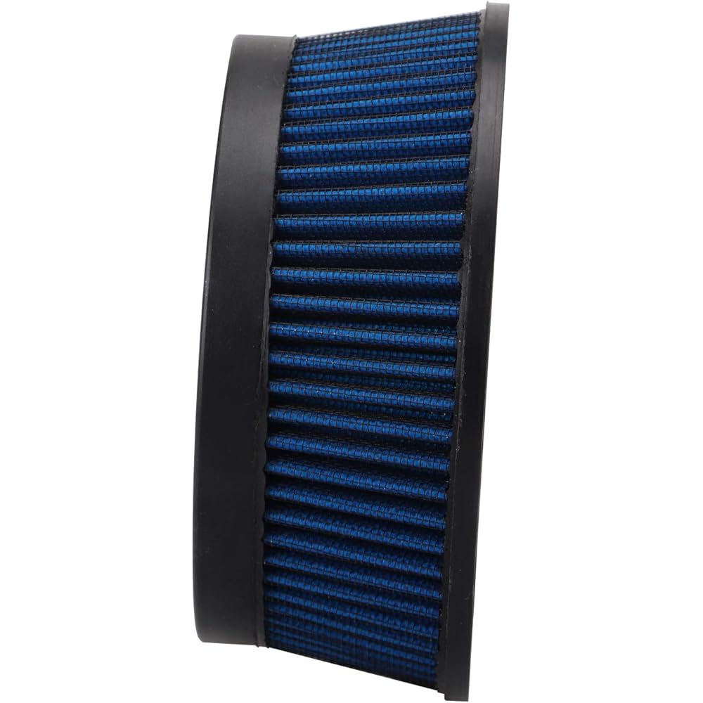 YDLMT Motorcycle Air Filter Cleaner Inner Element for Harley Sportster Dyna Street Bob Softail Touring Street Glide Road King Blue