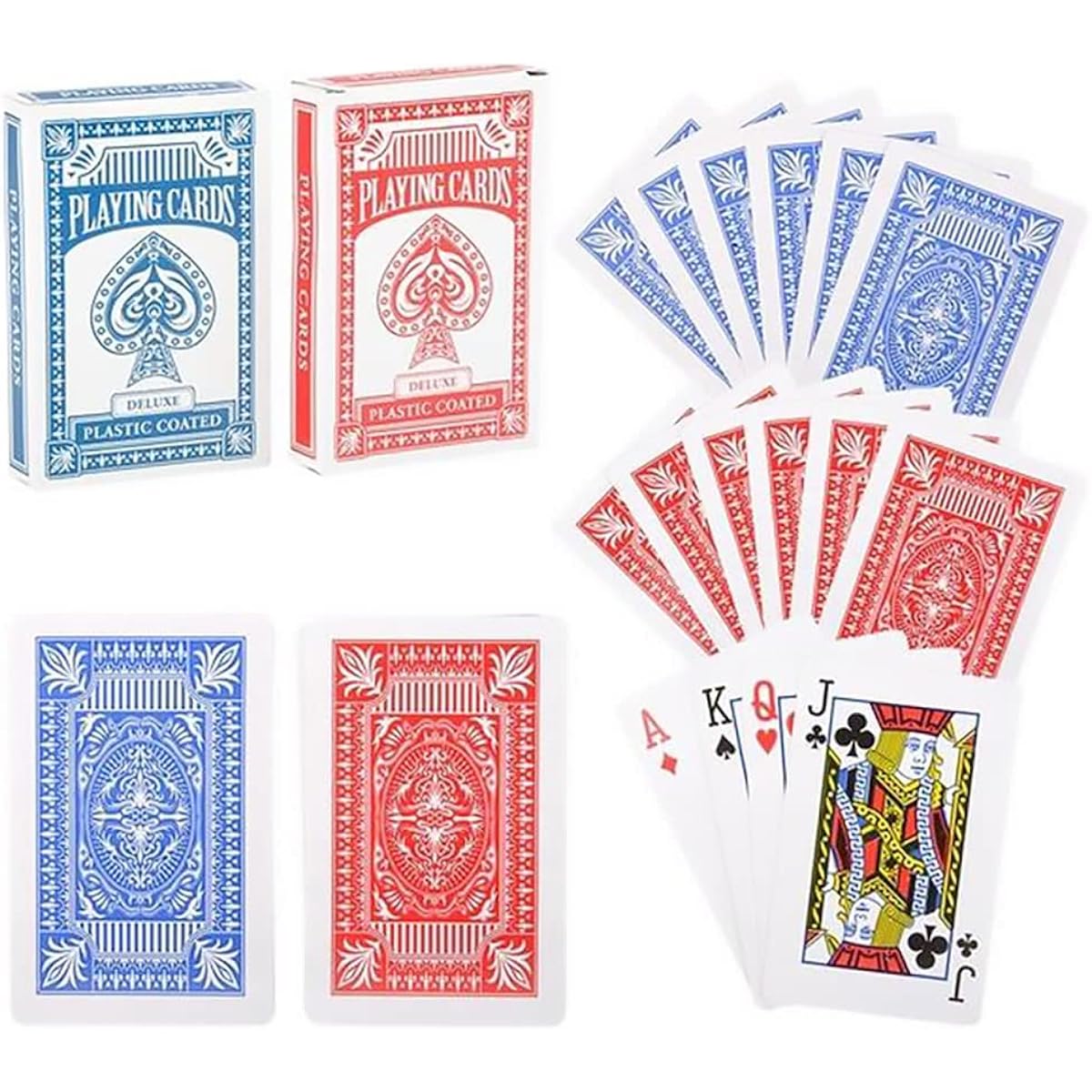 Dreidel Company Playing Card Deck 2.25" x 3.5" (6 Pack)