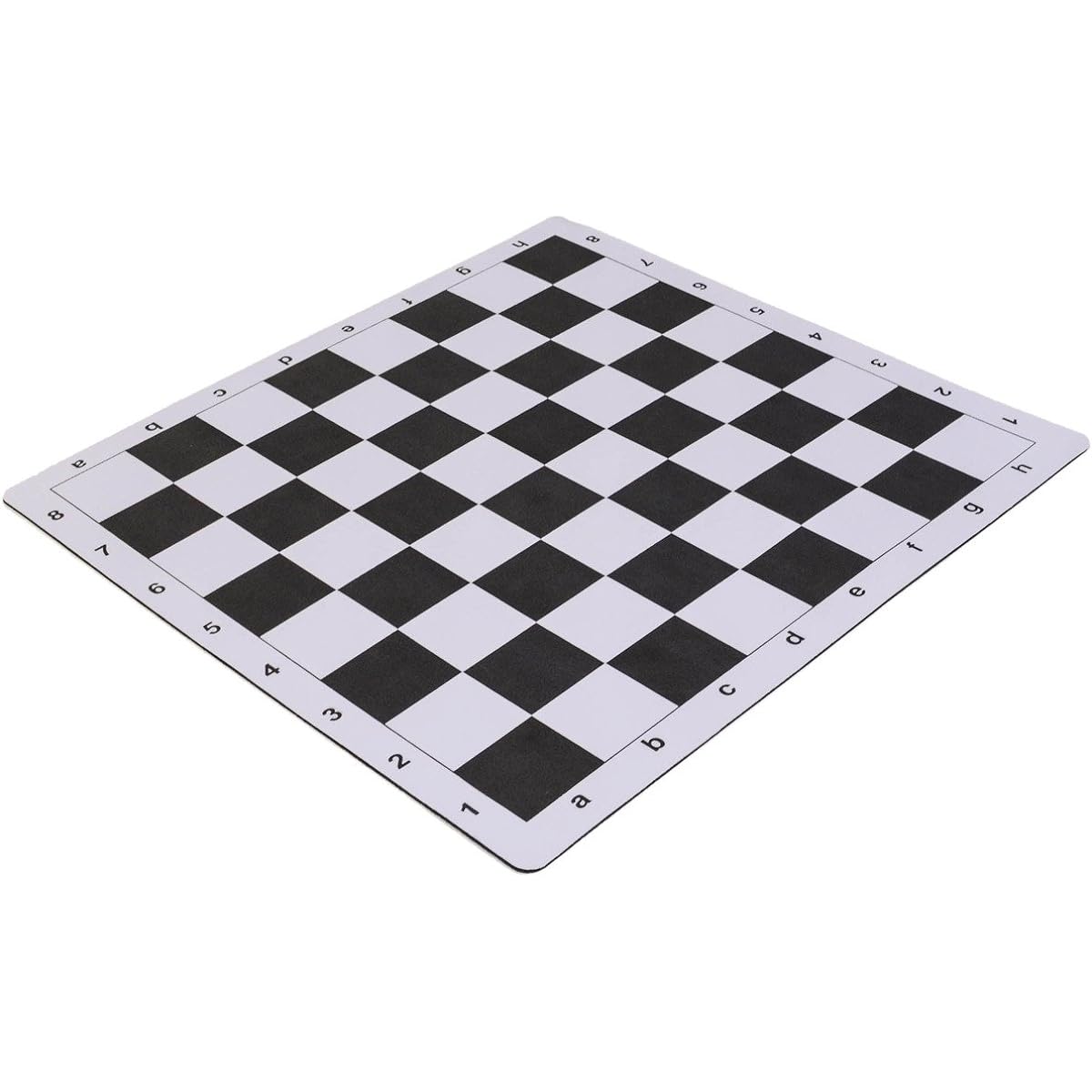 Wholesale Chess 20" Tournament Mousepad Style Roll-Up Chess Board - Black