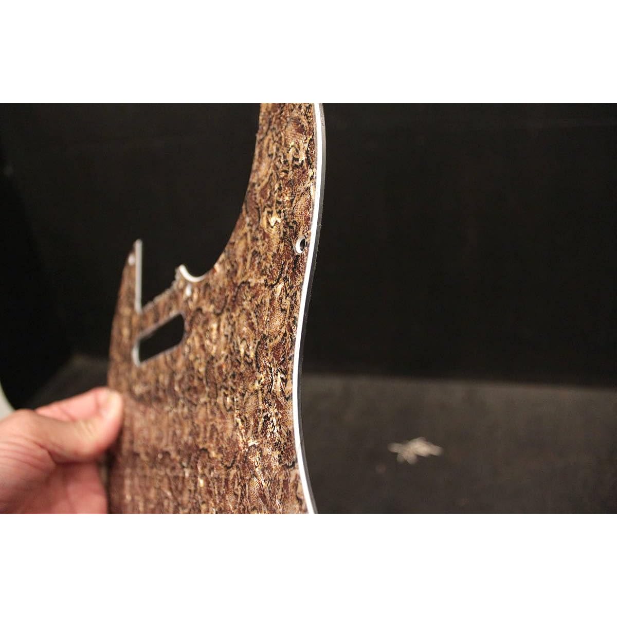 Snake Pattern TE Telecaster Type Pickguard 3P 8-Point Mounting Screws Made in Japan