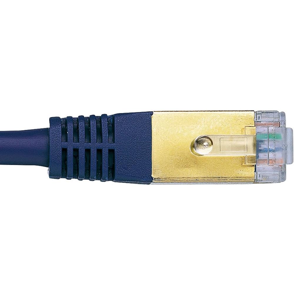 Sanwa Supply CAT7LAN Cable (50m) 10Gbps/600MHz RJ45 Navy Blue KB-T7-50NVN