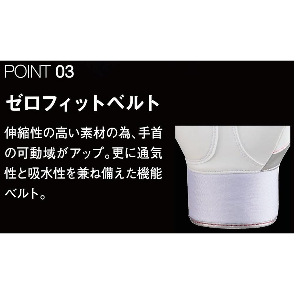 ZETT Baseball General Use Batting Gloves Neo Status for Both Hands 3D Feel Silicone Parts Grip BG798B