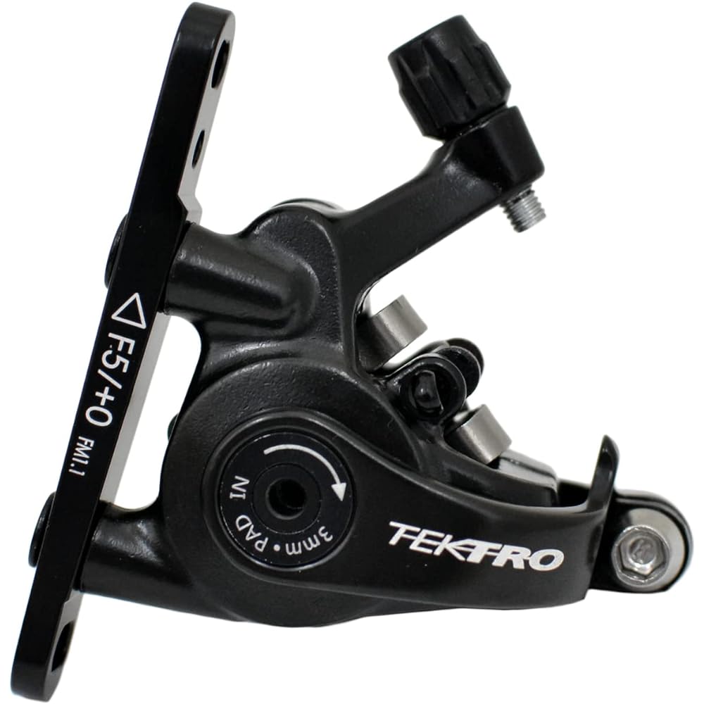 TEKTRO MD-C550 Road Flat Mount Mechancial Disc Brake Set 160mm Rotors, Front and Rear, MH1849