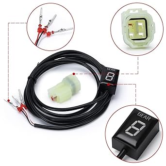 Speed Display Meter Motorcycle Gear Display Indicator Waterproof For Honda CBR600F CBR1000R CBR300R CB500F CB600F CBR500R CBR600RR CB300F CMX500