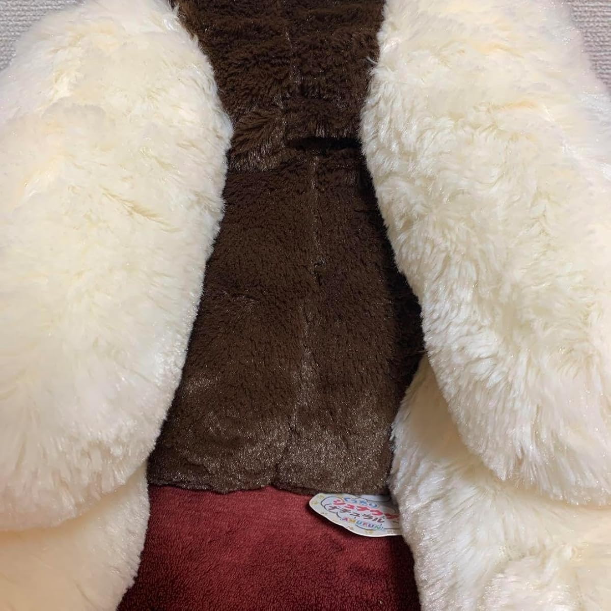 Slumbering Schnauzer stuffed toy