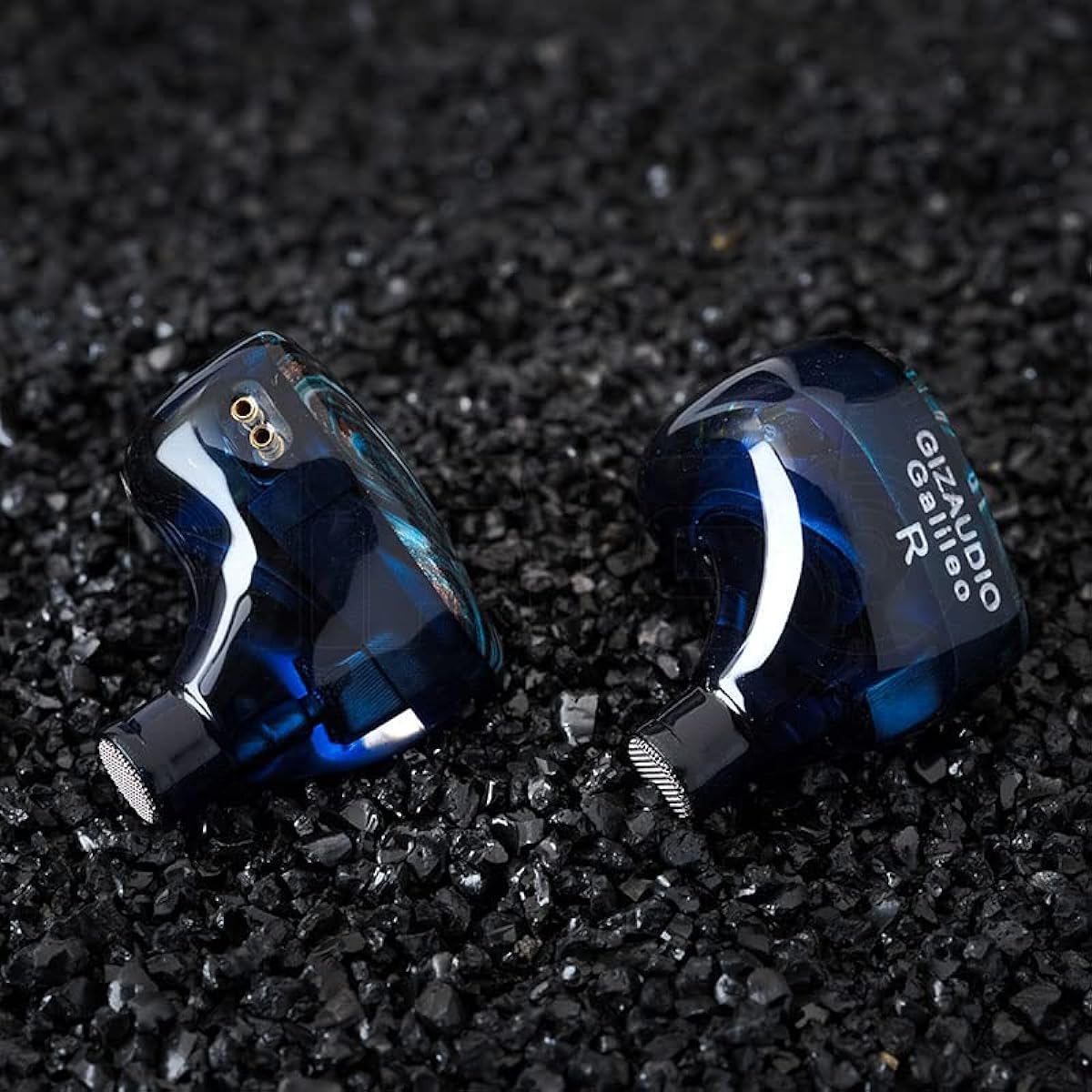 HiFiGo LETSHUOER x GIZAUDIO Galileo Dual Driver Hybrid In-Ear Monitor 10mm Dynamic Driver + Balanced Armature Unit IEM In-Ear Earphone (4.4mm Plug)