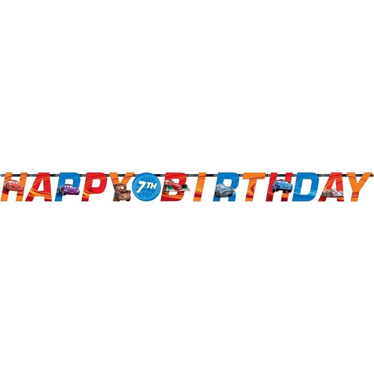 Cars Birthday Banner (Disney)