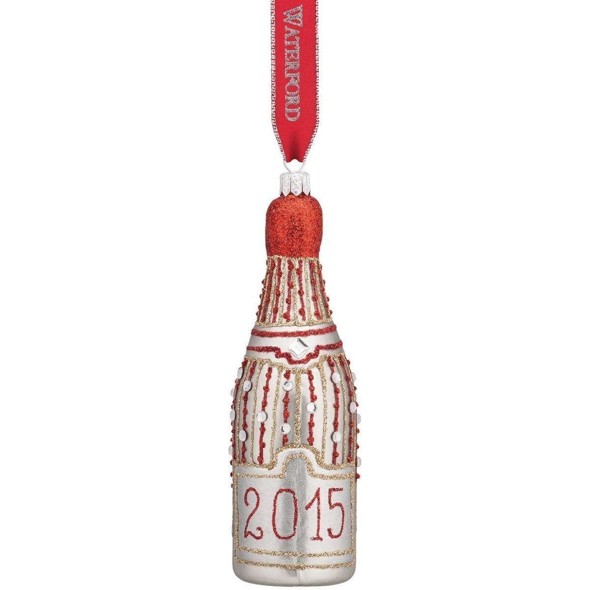 Waterford Our First 2015 Champagne Bottle Ornament