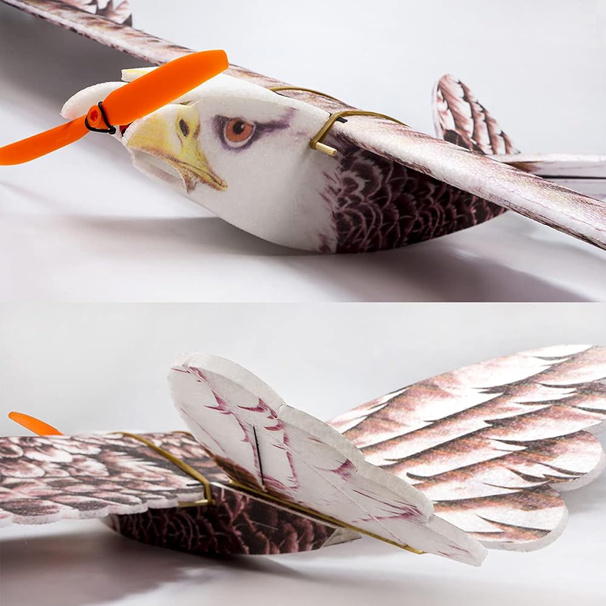 Bulaned Dancing Wings Hobby E1901 EPP RC Plane Eagle Airplane 1430mm Electric Aircarft Unassembled Kit Version DIY Flight Model