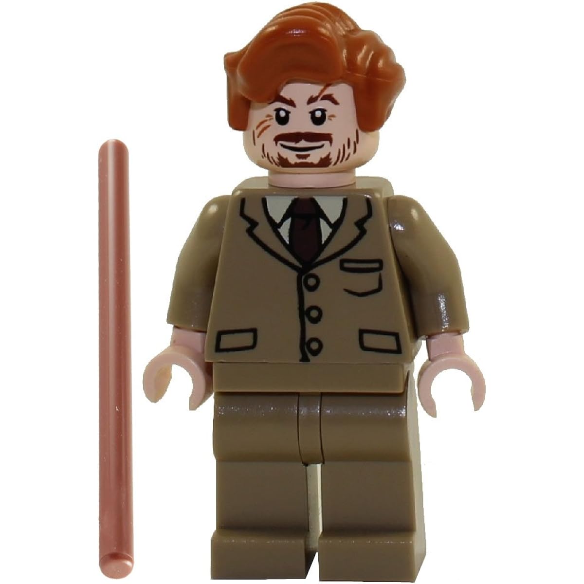 LEGO Professor Lupin w/ Wand - Harry Potter Minifigure