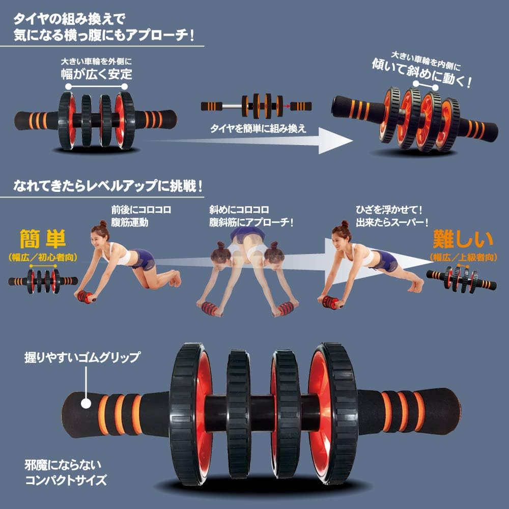 Alphax Style Up Twist Ab Roller