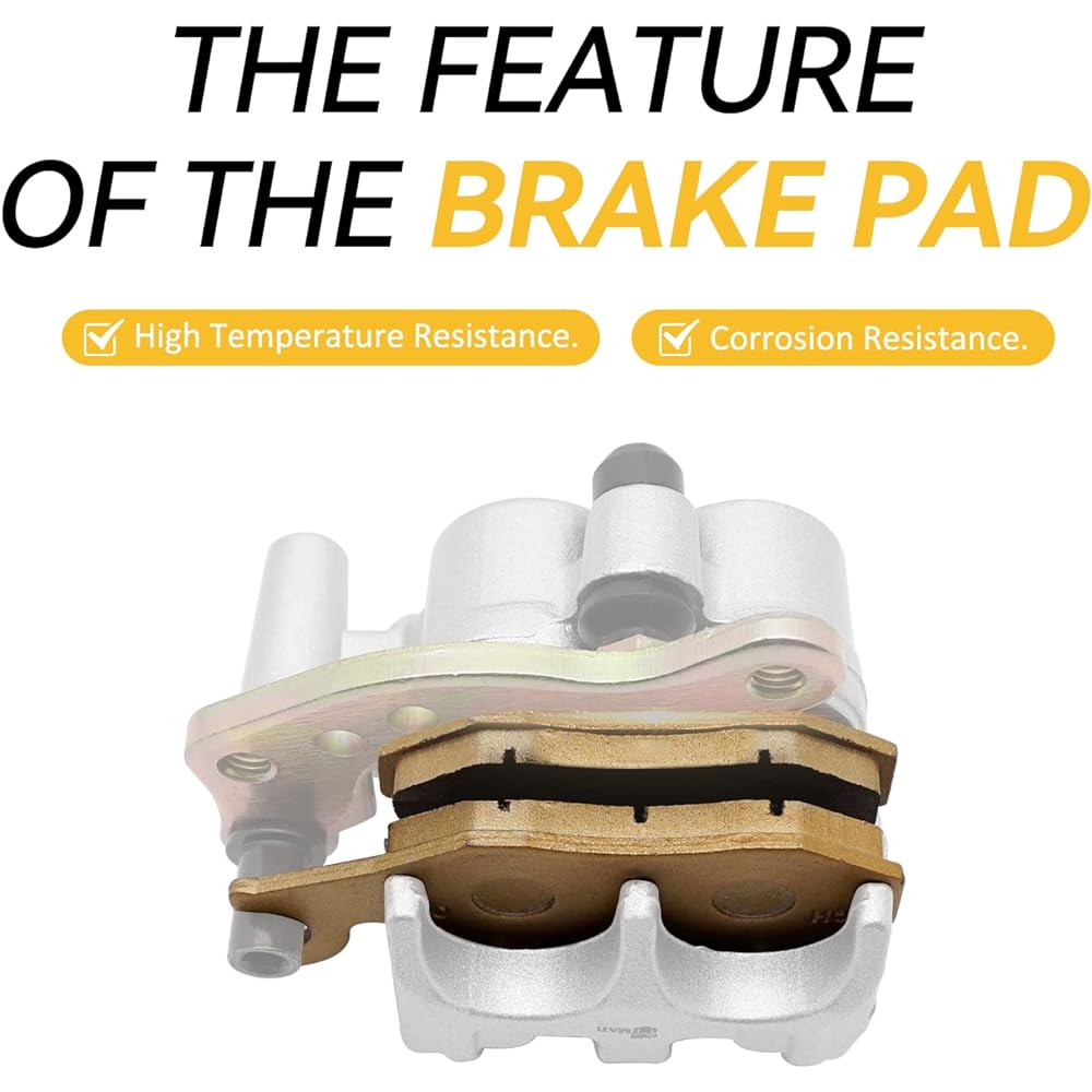 M MATI Front Brake Caliper & Pad for Suzuki Motorcycle DR250 DR350 RM125 RM250 RMX250T 59300-08D00-999