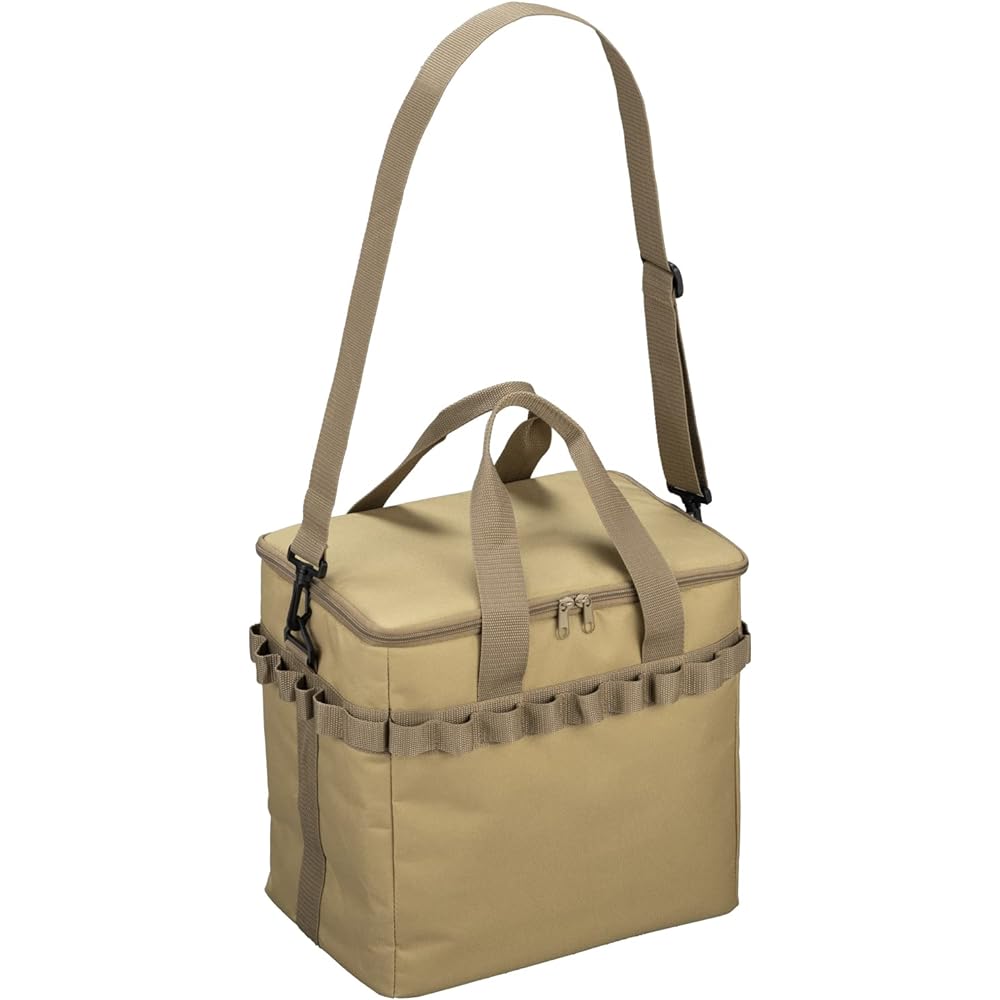 BUNDOK Gear Case BD-911 Camping Storage Soft Type Brown Standard
