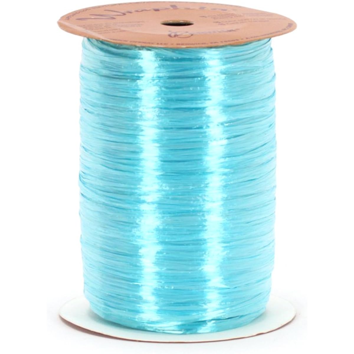 Berwick Wraphia Pearl Rayon Craft Ribbon 100 Yards Spool Robin Egg Blue