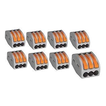 JAPPY One-touch connector clear type 2 electrodes WFR-2-JP 100 pieces