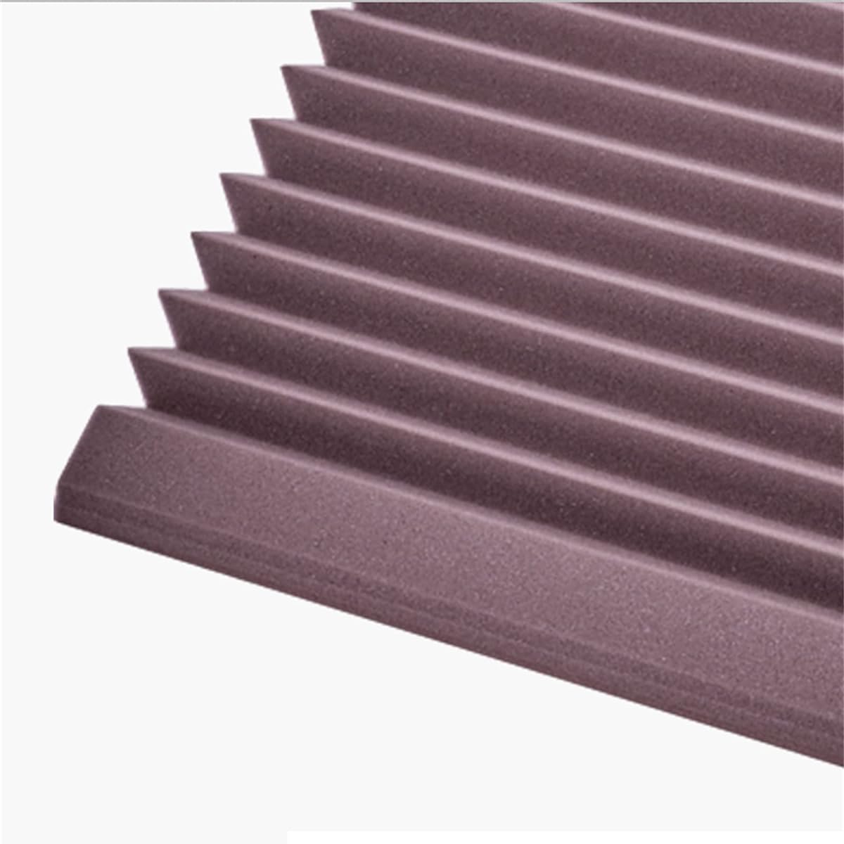 Acoustic Foam Bass Trap, Wall Mounted Soundproof Padding Wall Panel, Absorbing Sound Sponge for Ceiling or Wall Decoration (Purple 30*30*100CM) (Purple 30*30*100CM)