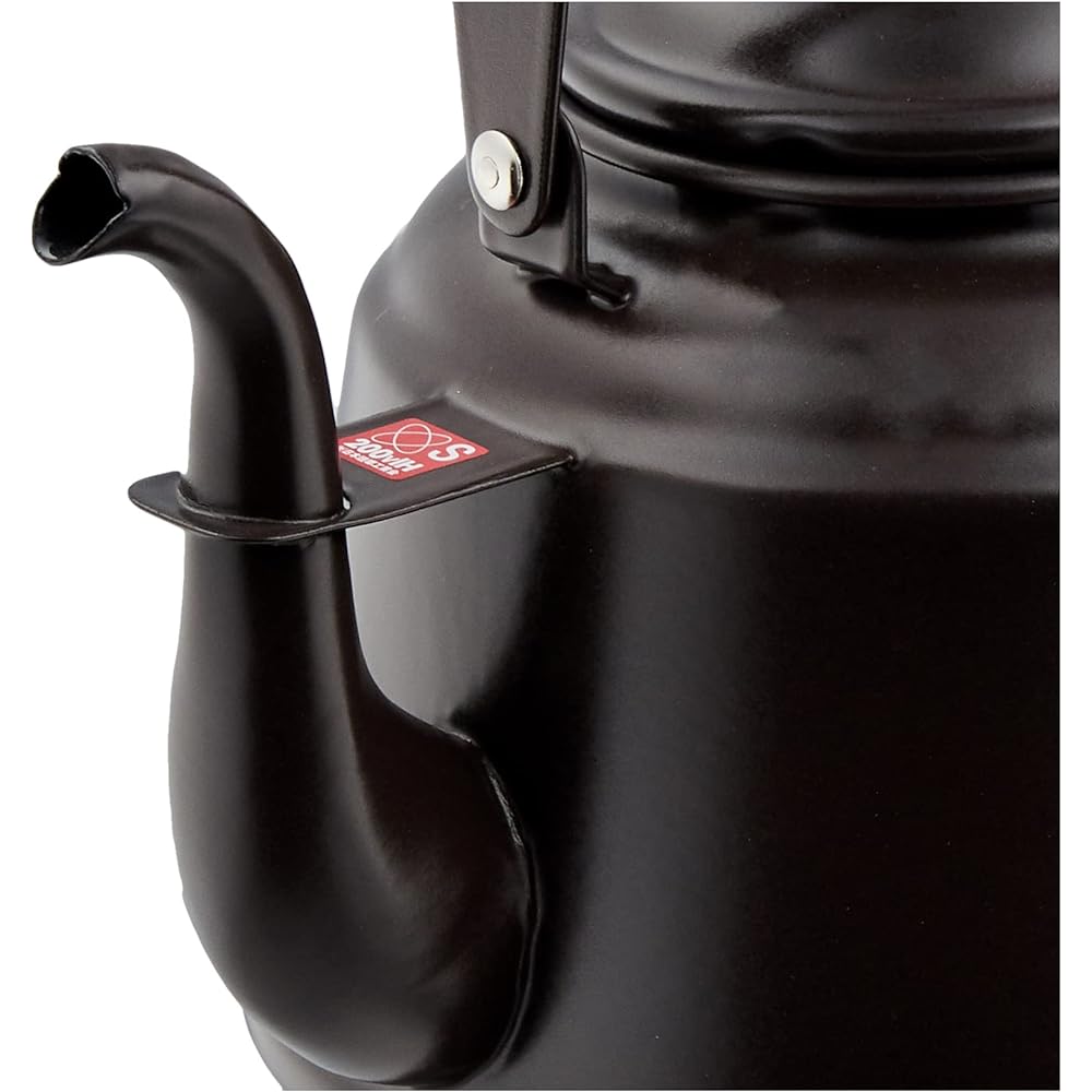Hearth Designs Kettle Matte Brown 2.3L Enamel Kettle RTK-04