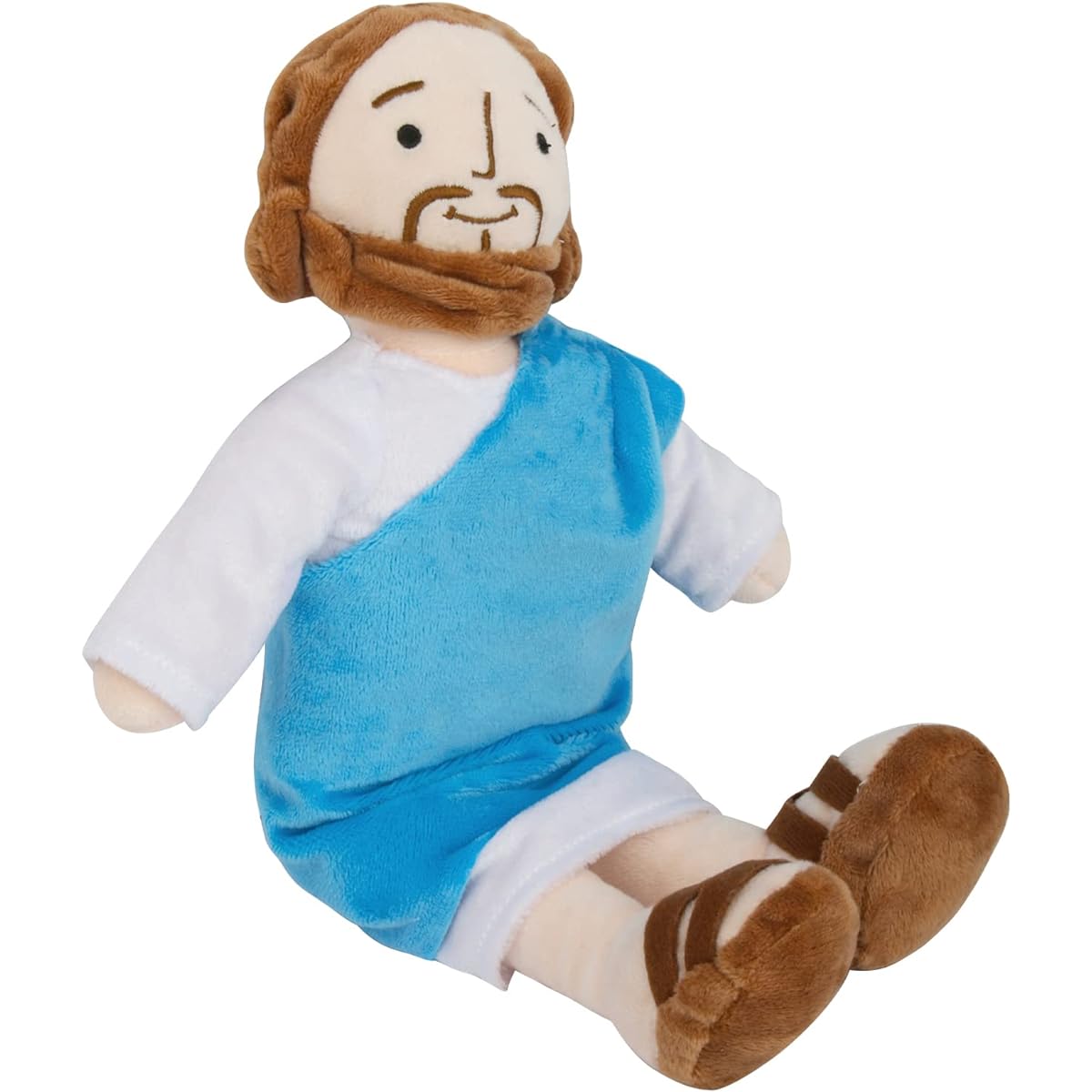 PIPPLER Jesus Plush Toy Mother Mary Cuddle Baby Stuffed Animal 32cm/12.6inch Religious Messiah Figure Toy Christian Congregational Choir Cartoon Ornament (Jesus)