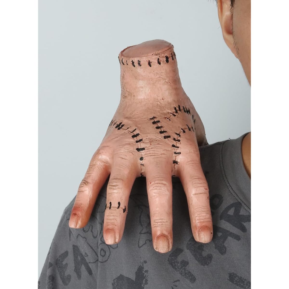 Topcosplay Thing Hand for Wednesday Adams Party Decoration Props Latex