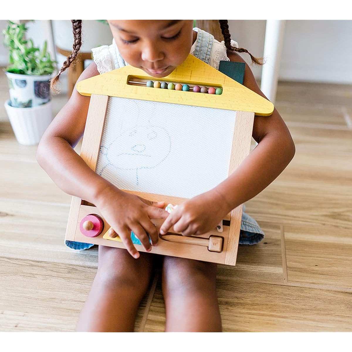 *gg Drawing board wooden (dog)