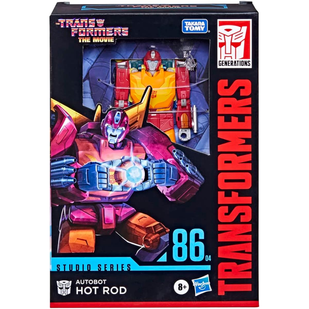 Transformers Studio Series 86-04 Voyager Autobot Hot Rod