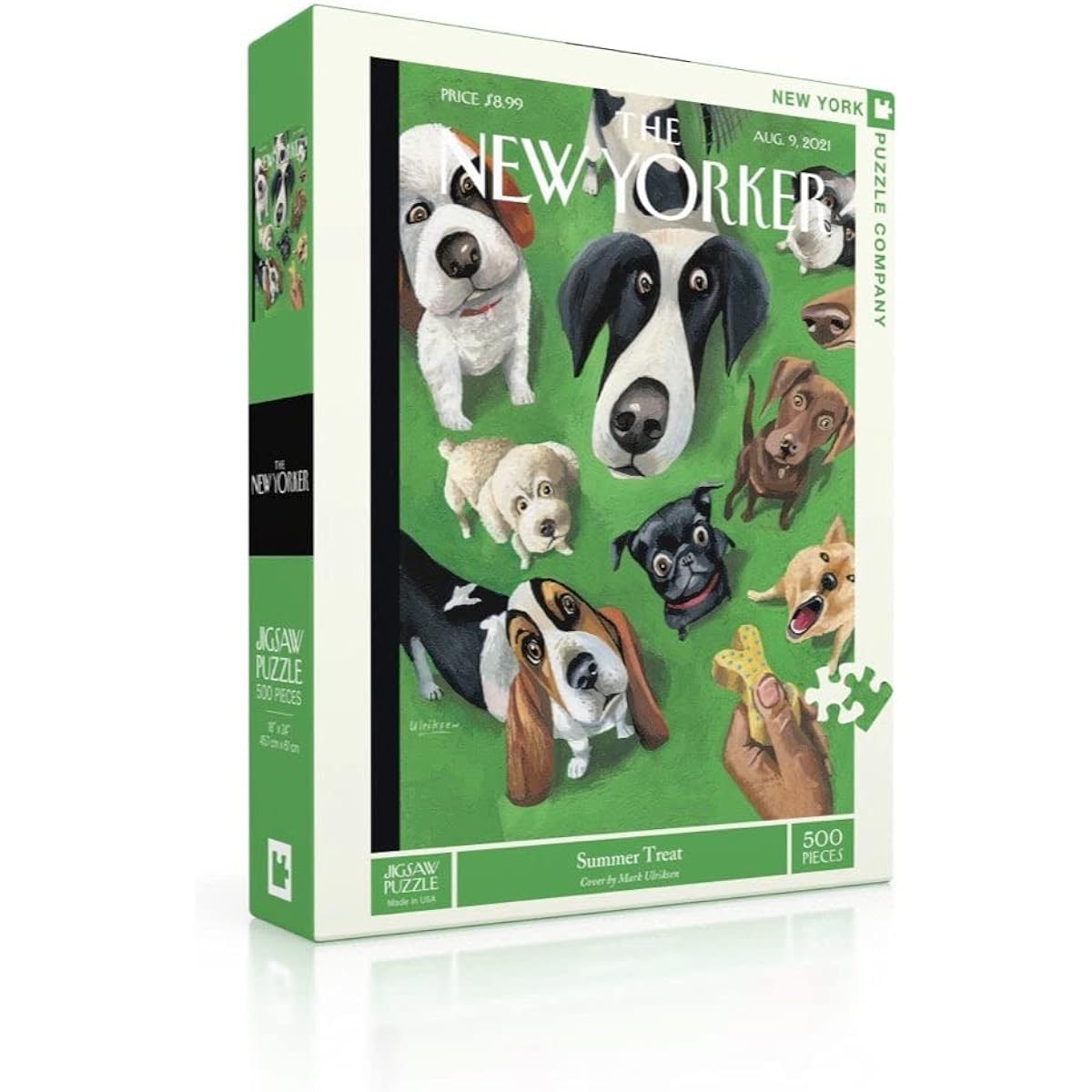 New York Puzzle Company - New Yorker Summer Treat - 500 Piece Jigsaw Puzzle