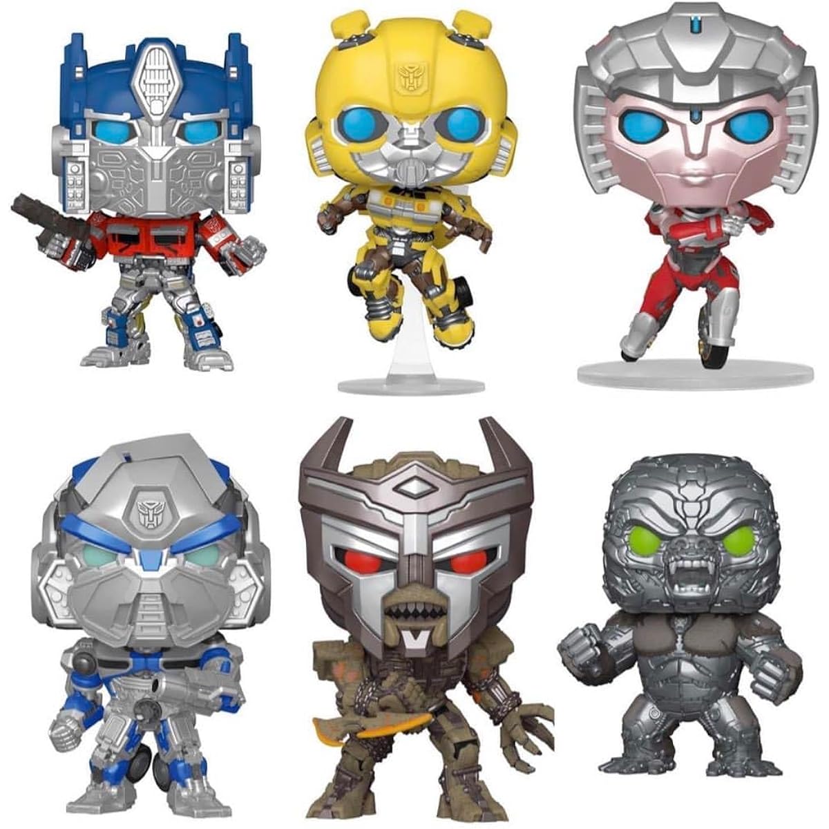 Funko Transformers Rise of The Beasts Pop! Complete Set (6)