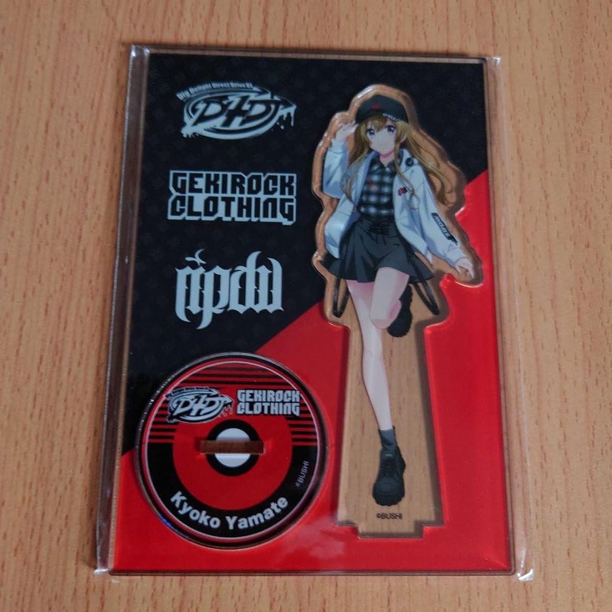 D4DJ Gekirock collaboration acrylic stand Kyoko Yamate