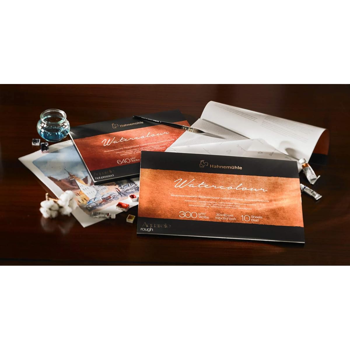 Hahnemuhle The Collection Watercolor Block Cold Press 24x32cm 640gsm