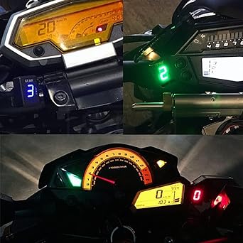 Speed Display Meter Suzuki Bandit GSF600 GSF650 GSF1200 GSF1250 GSF 600 650 1200 1250 Motorcycle Gear Indicator 1-6 Level Digital Gear Meter