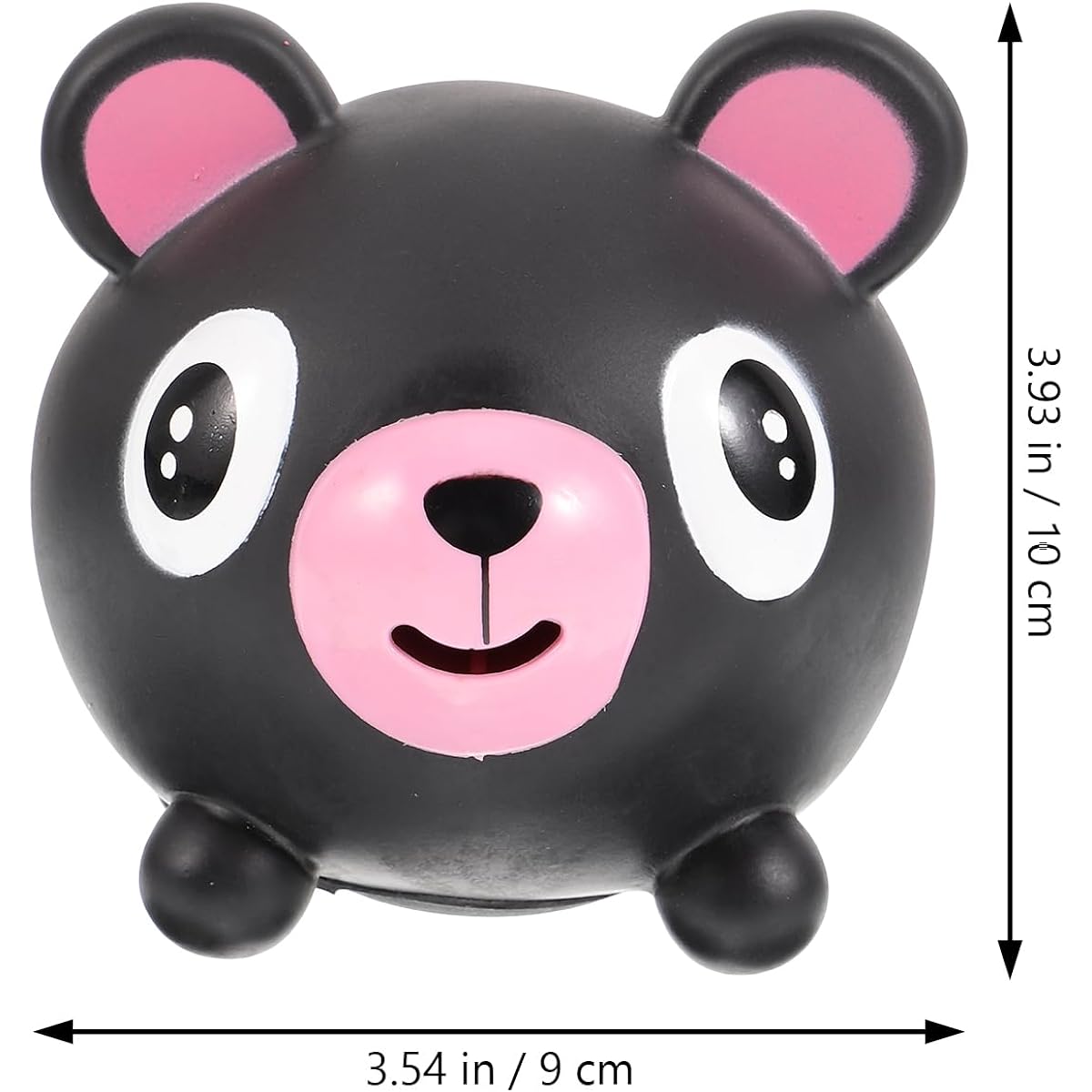 Ball Rubber Vent Toy Decompression Toy Birthday Squeaky Doll Tongue Animal Reliever Teenager Play Giveaway Desk Adorable Sound Out Scream Keepsake Toy Squishy