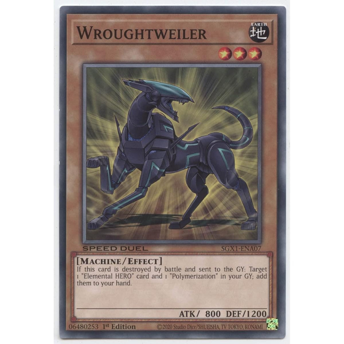Wroughtweiler - SGX1-ENA07 - Common - First Edition.