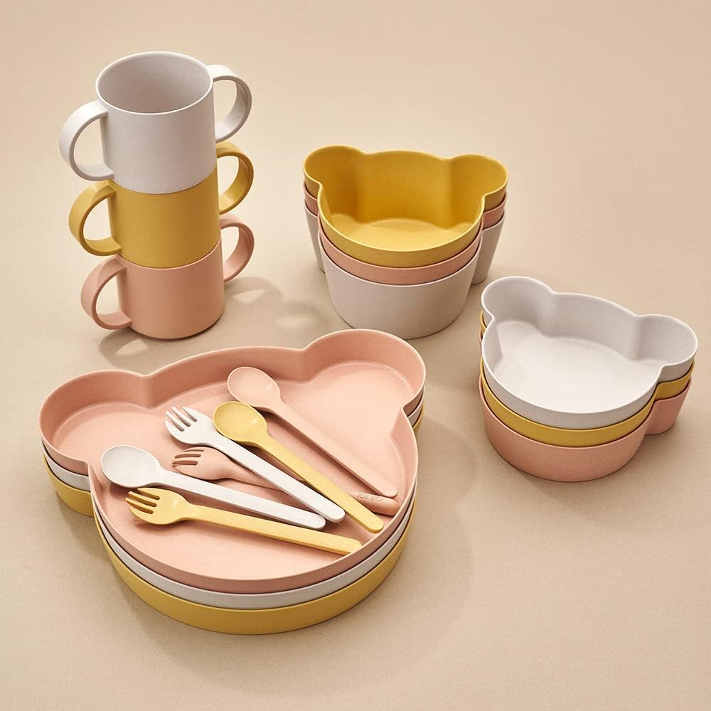 tak BIO KIDS DISH gift box bear big tak BIO KIDS DISH gift box bear big coral JTN-2021-CR