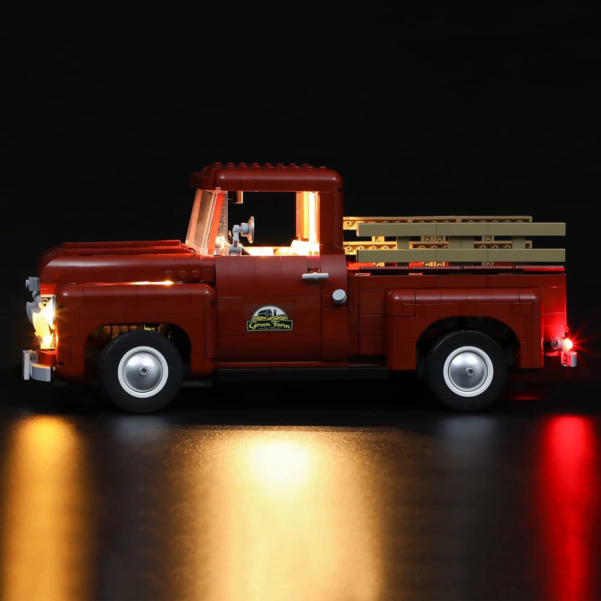 LIGHTAILING LED Lighting Kit for Lego-10290 Pickup Truck Building Blocks Model - LED Light Set Compatible with Lego Model (Lego Model Not Included)