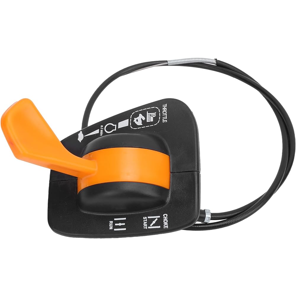 ABS and Metal Throttle Choke Cable Single Lever Throttle Choke Cable GY21107 Replacement for John Deere LA135 LA145 LA155 LA165