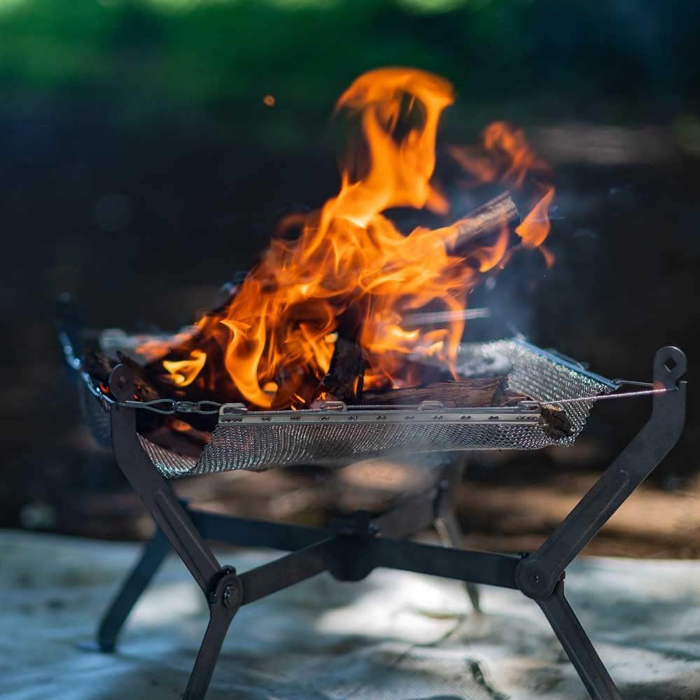 MONORAL Stainless Steel Mesh Firebed Bonfire Mesh II MT-0019