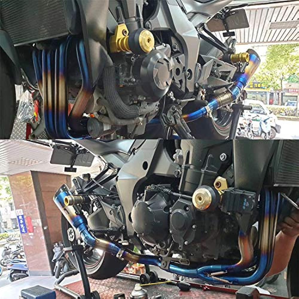 Bike Muffler Slip-on Muffler Bike Silencer Exhaust Exhaust Pipe Ninja1000 Z1000 Z1000SX 2010-2020