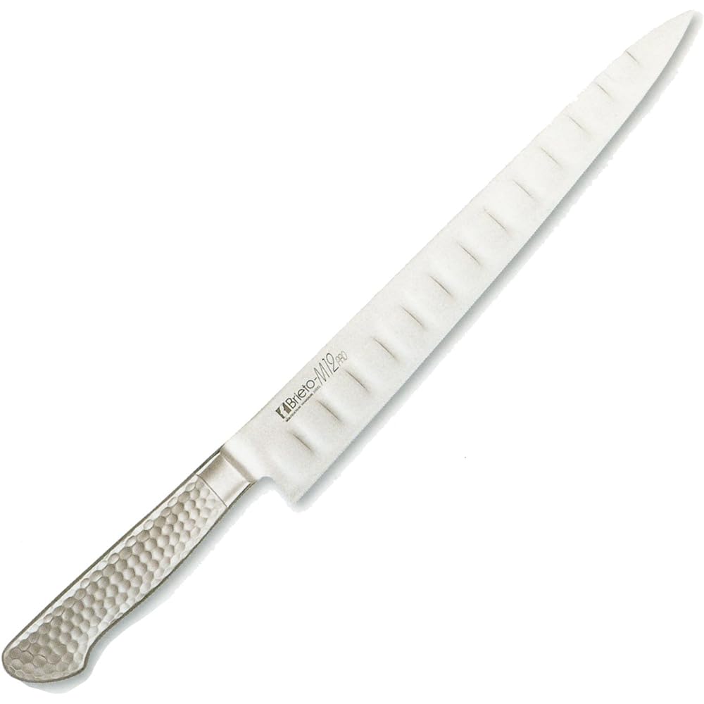 Kataoka Seisakusho Sujihiki Knife Silver 240mm Made in Japan Brieto-M12pro Molybdenum Vanadium Steel Depot Processing M1213