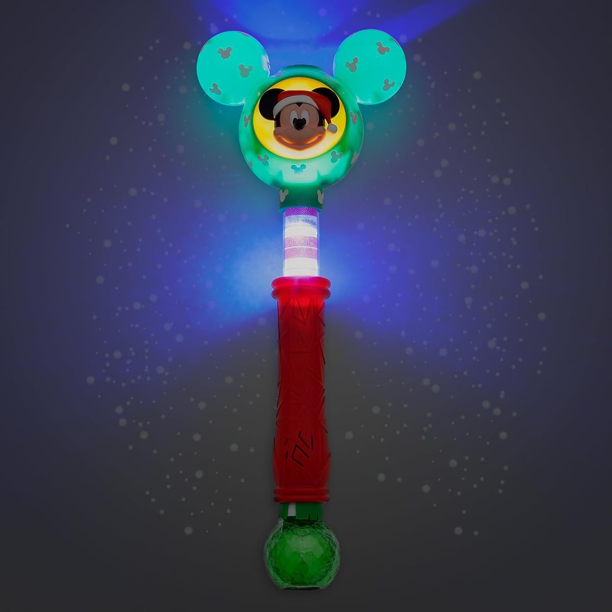 Mickey Mouse Light & Sound Holiday Bubble Wand