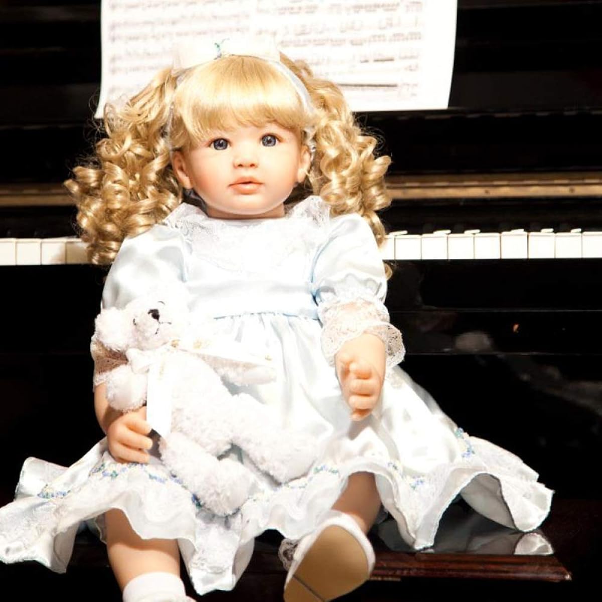60cm Girl Reborn Toddler Dolls Soft Silicone Cloth Body Lifelike Reborn Bebe Newborn Dolls Handmade Gift Christmas Birthday Kids