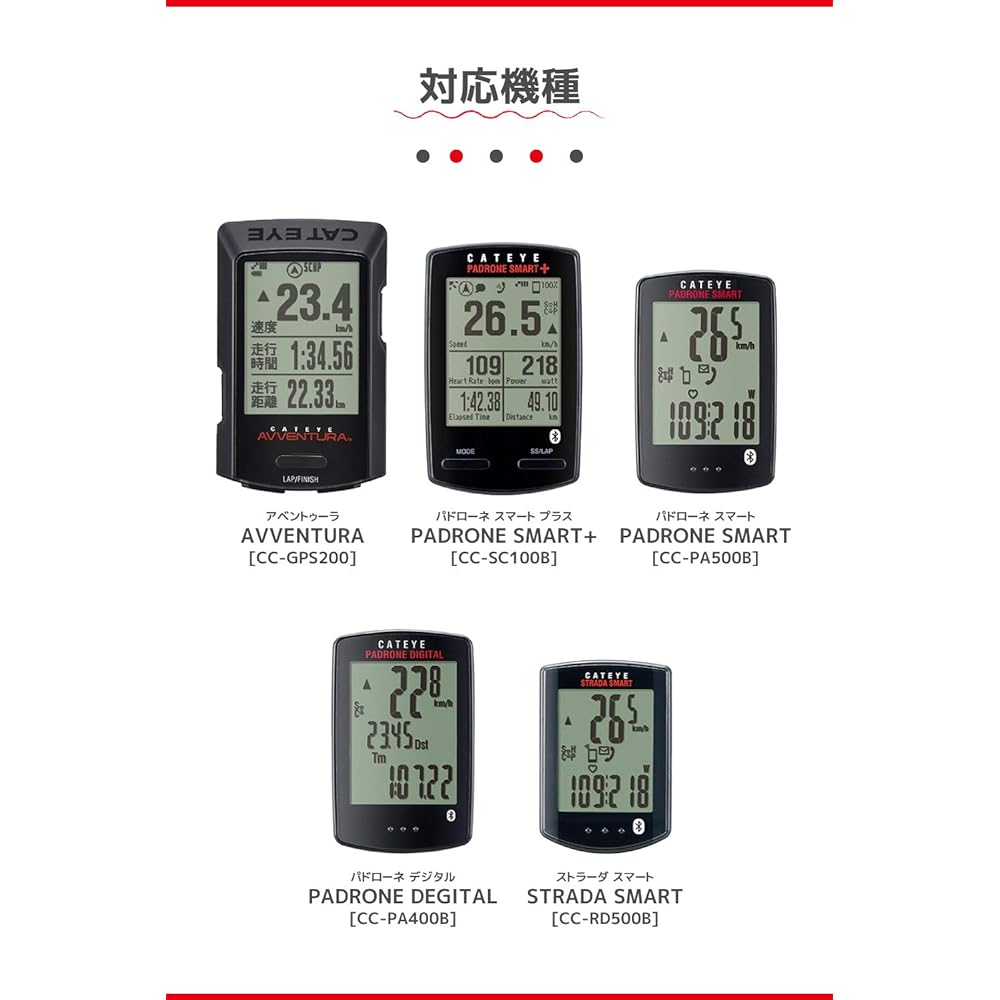 CAT EYE Heart Rate Sensor HR-12 160-3980 Speedometer Bicycle