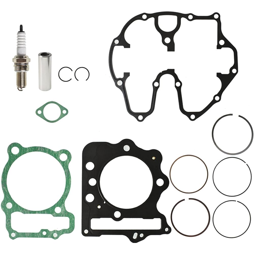 85mm Cylinder Piston Gasket Rebuild Kit Replacement for Honda Sportrax 12100-HN1-A70 12191-KCY-672 1999-2008