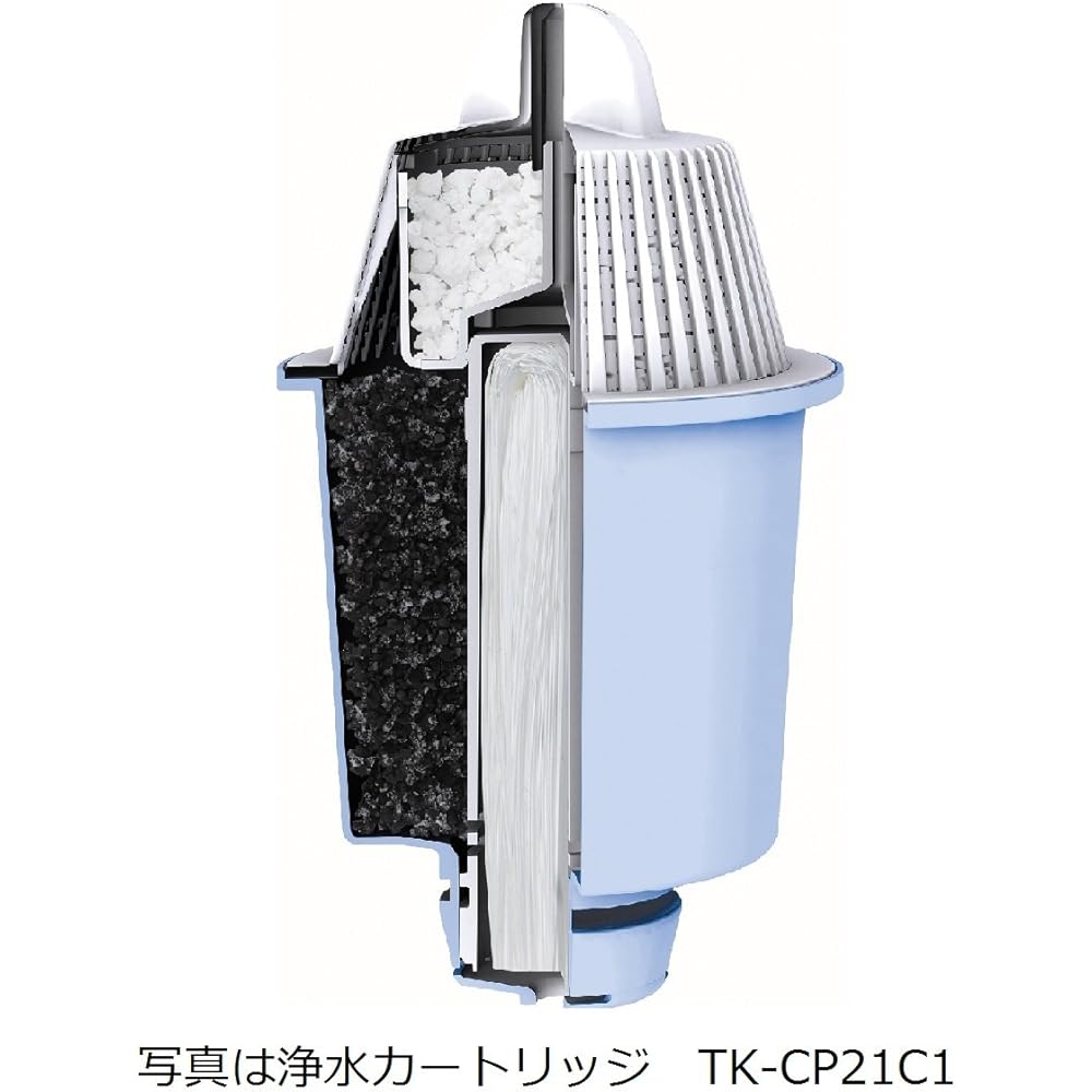 Panasonic pot type mineral water purifier (1.2L) white TK-CP11-W