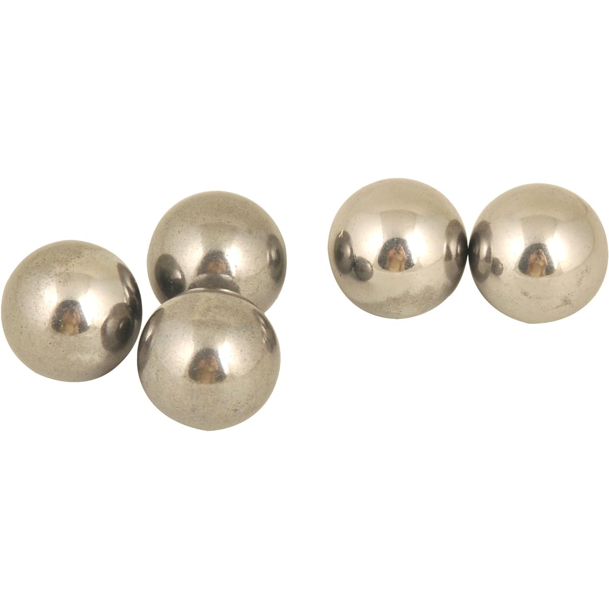 Eisco Labs 3/4" Steel Marbles 5 Pack