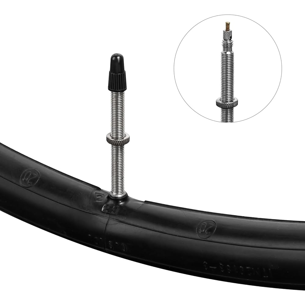 YunSCM 2pcs, 20x1 1/8 Tube Thick, 20x1 1/8 Bicycle Tube Sturdy, 20x1 1/8 Road Bike Tube, Presta Valve 60mm, 20x1 1/8 Tire Tube, Bicycle Tube 20x1 1/8, Children's Bicycle Tube 20x1 1/8, small diameter bicycle tube 20x1 1/8,20 inch tube 1 1/8, bicycle tube