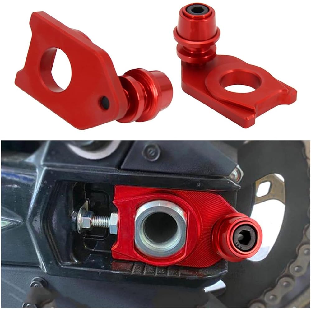 Swing Arm Spool Slider Stand For S-Y-M MAXSYM TL 500 TL500 2020 2021 Motorcycle Chain Adjustment Block Frame Swing Arm Spool Slider (Color: Blue)