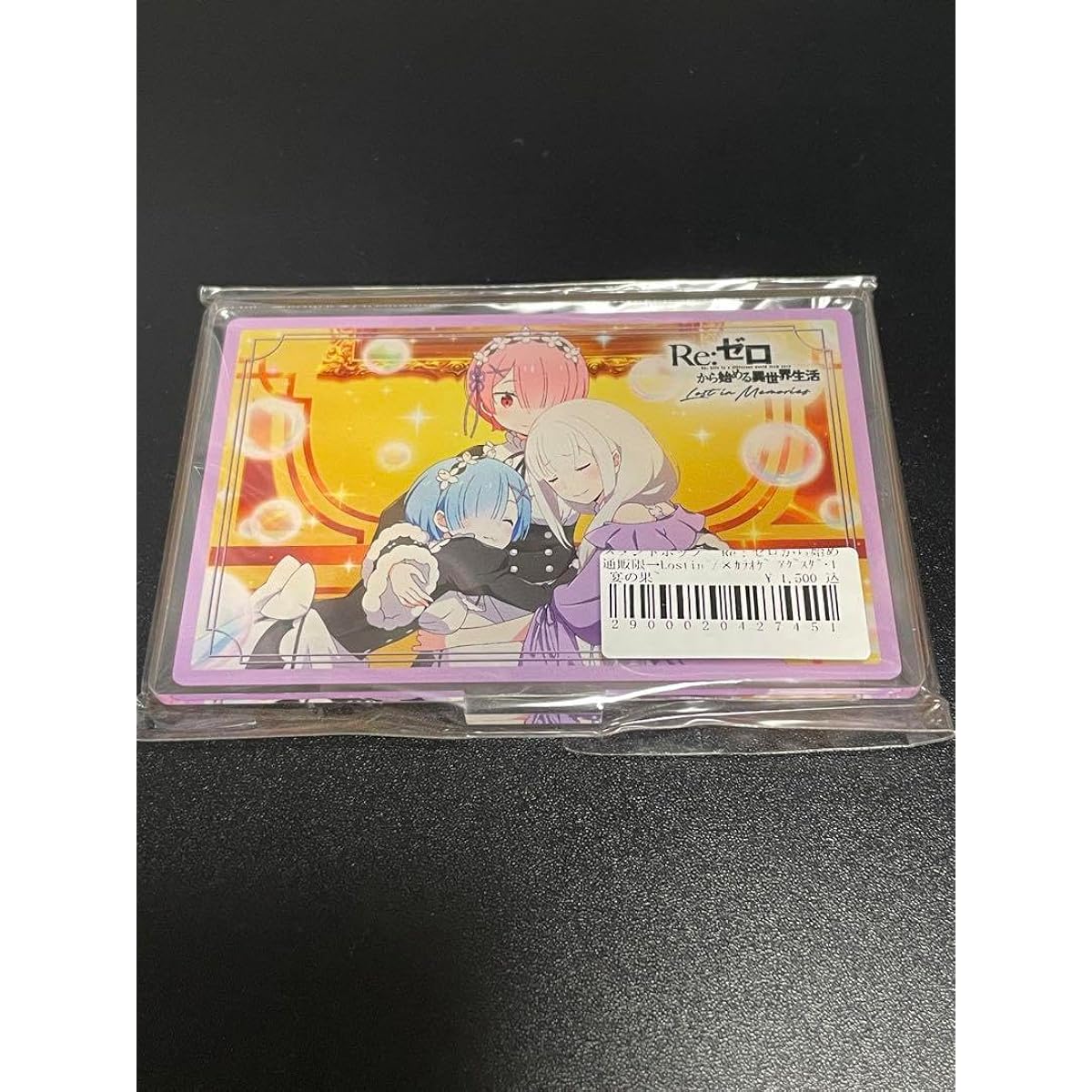 Re:Zero Karaoke Tetsujin Collaboration Acrylic Stands Emilia, Ram, Rem